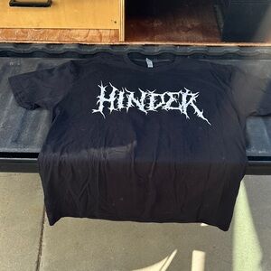 Hinder Band Tee from concert